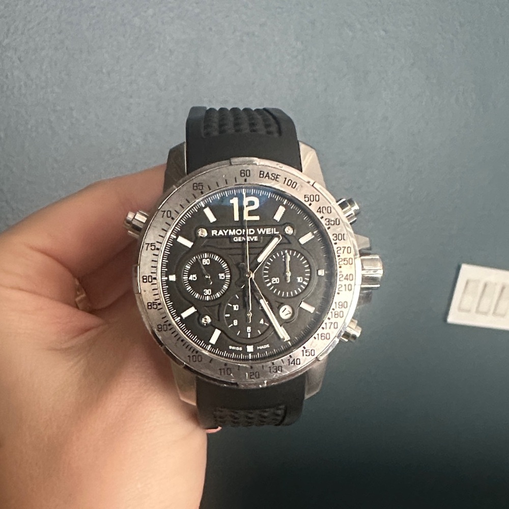 Raymond Weil Nabucco 7800 SR1 05207 Stainless Steel  watch pre-owned